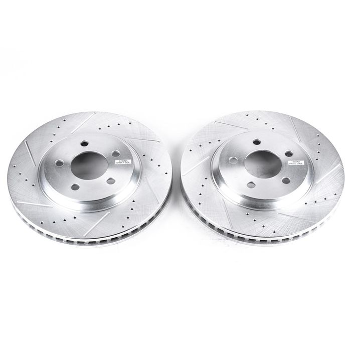 Evolution Drilled, Slotted & Zinc Plated Rotors AR8171XPR