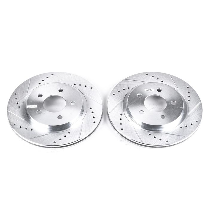 Evolution Drilled, Slotted & Zinc Plated Rotors AR8174XPR