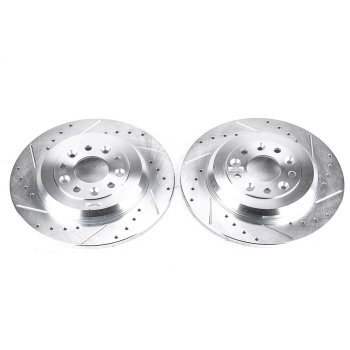 Evolution Drilled, Slotted & Zinc Plated Rotors AR8180XPR