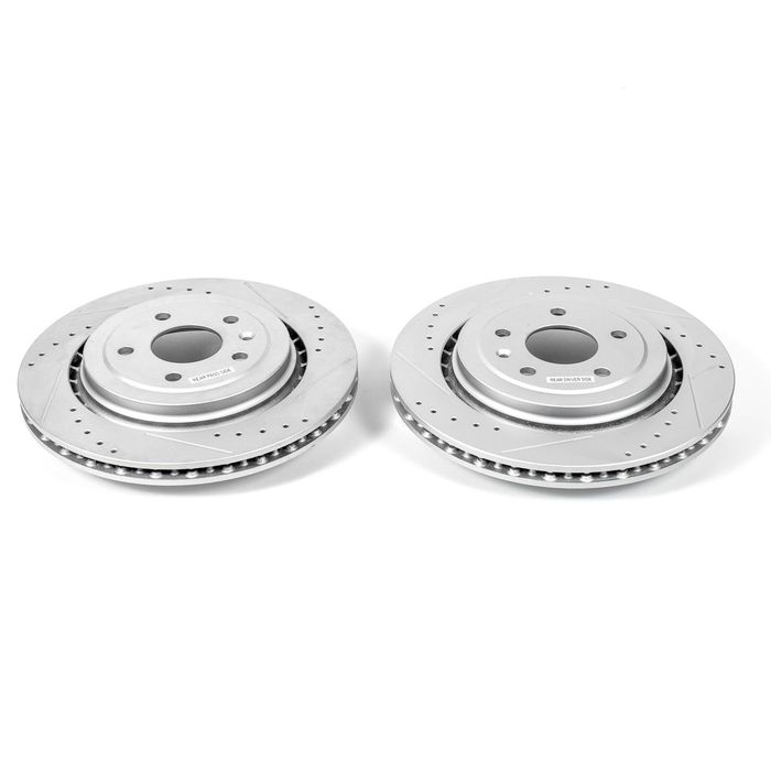 Evolution Drilled, Slotted & Zinc Plated Rotors AR82164XPR