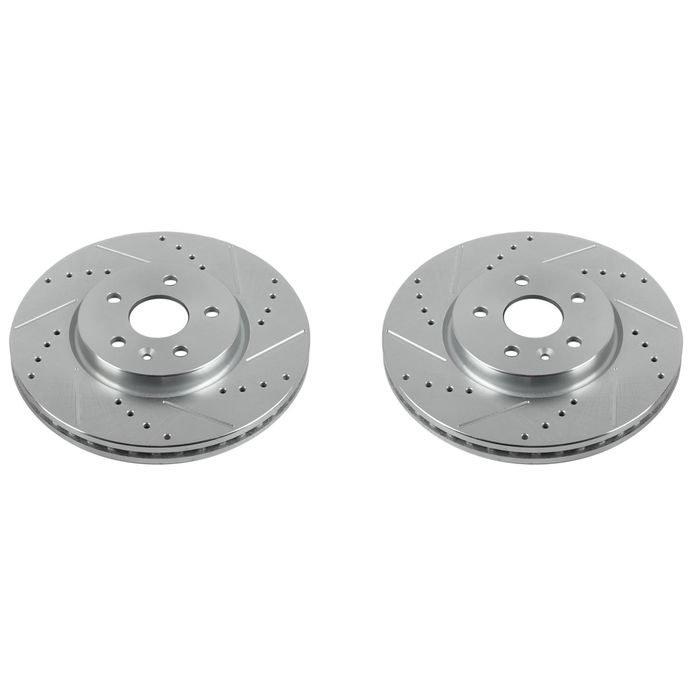 Evolution Drilled, Slotted & Zinc Plated Rotors AR82181XPR