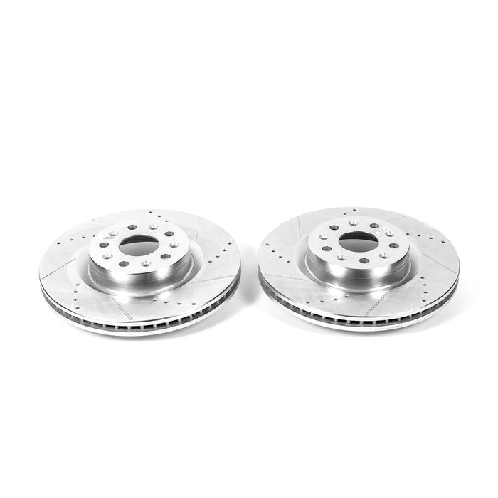 Evolution Drilled, Slotted & Zinc Plated Rotors AR82182XPR