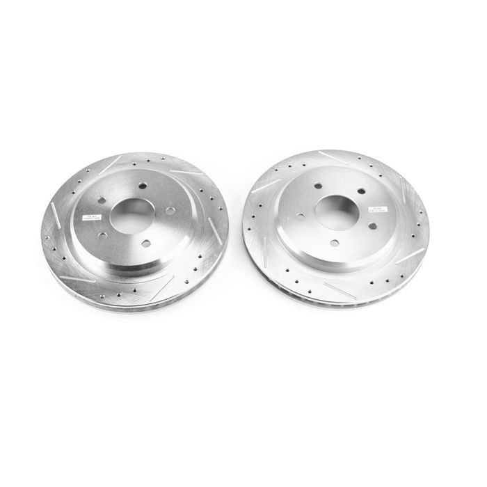 Evolution Drilled, Slotted & Zinc Plated Rotors AR8261XPR