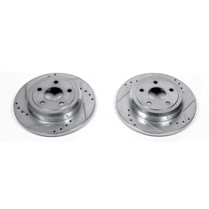 Evolution Drilled, Slotted & Zinc Plated Rotors AR83075XPR