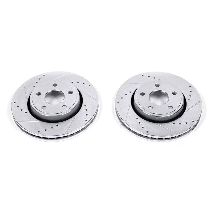 Evolution Drilled, Slotted & Zinc Plated Rotors AR83076XPR