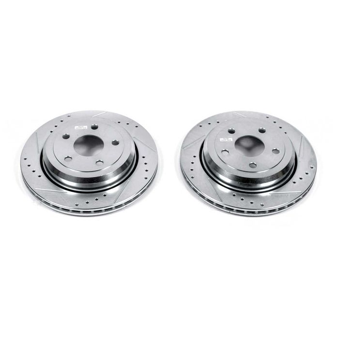 Evolution Drilled, Slotted & Zinc Plated Rotors AR83077XPR