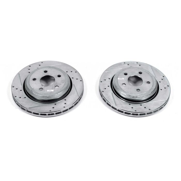 Evolution Drilled, Slotted & Zinc Plated Rotors AR83079XPR