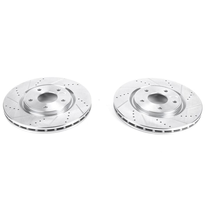 Evolution Drilled, Slotted & Zinc Plated Rotors AR83081XPR