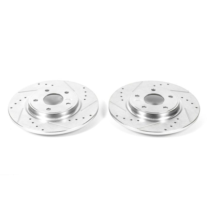 Evolution Drilled, Slotted & Zinc Plated Rotors AR83082XPR