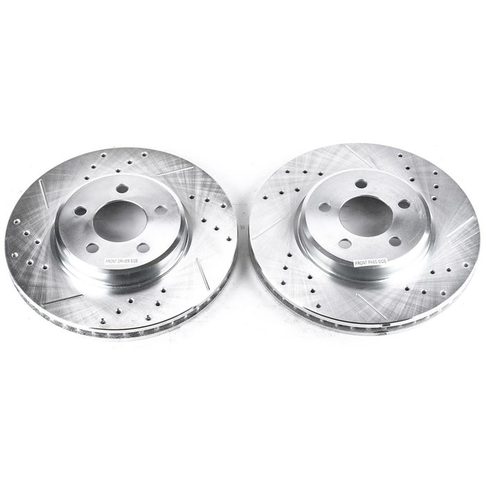 Evolution Drilled, Slotted & Zinc Plated Rotors AR8358XPR