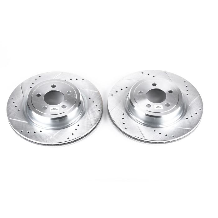 Evolution Drilled, Slotted & Zinc Plated Rotors AR8371XPR
