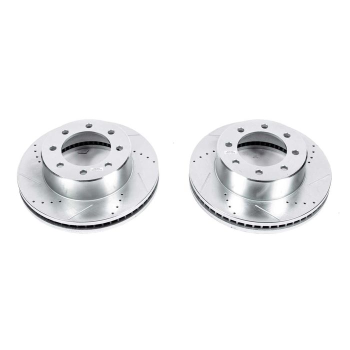 Evolution Drilled, Slotted & Zinc Plated Rotors AR8373XPR