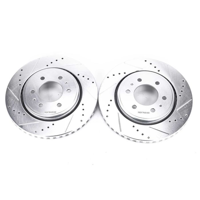 Evolution Drilled, Slotted & Zinc Plated Rotors ar85108xpr
