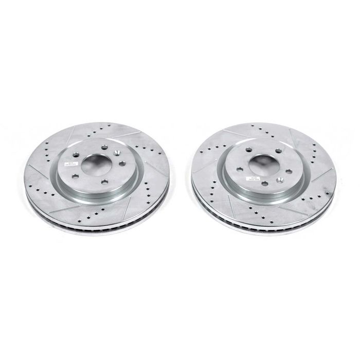 Evolution Drilled, Slotted & Zinc Plated Rotors AR85137XPR
