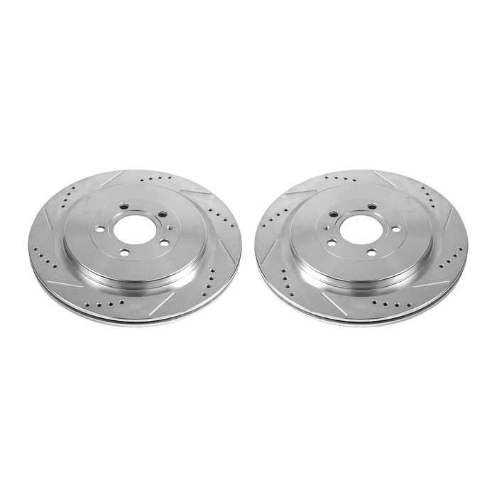 Evolution Drilled, Slotted & Zinc Plated Rotors AR85152XPR