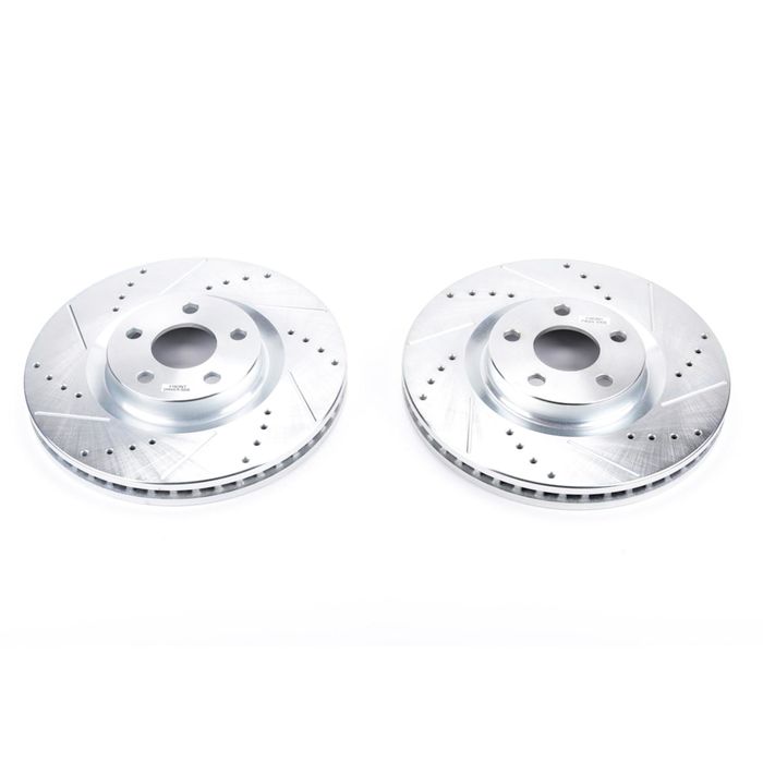 Evolution Drilled, Slotted & Zinc Plated Rotors AR85182XPR