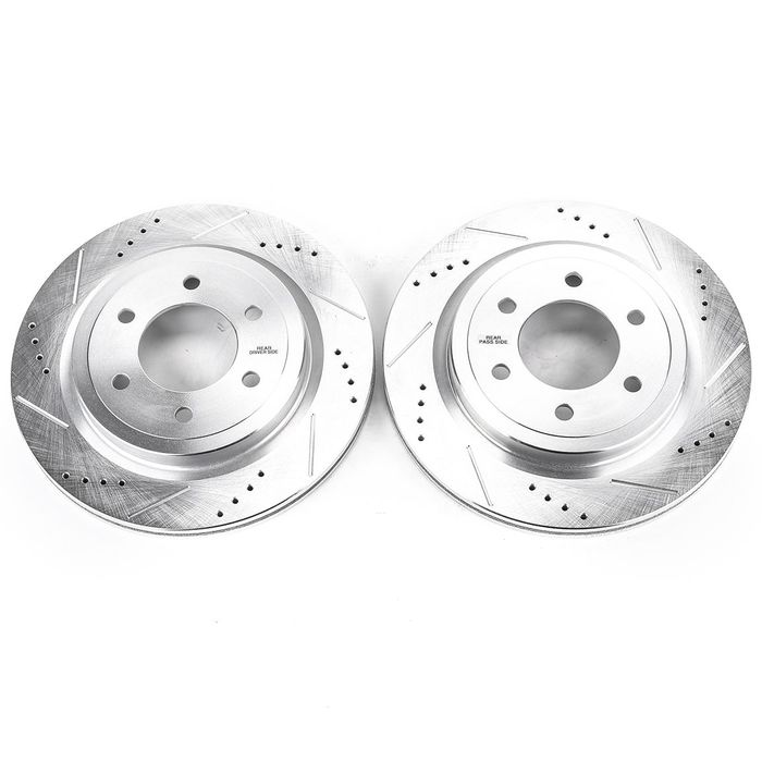 Evolution Drilled, Slotted & Zinc Plated Rotors AR85195XPR