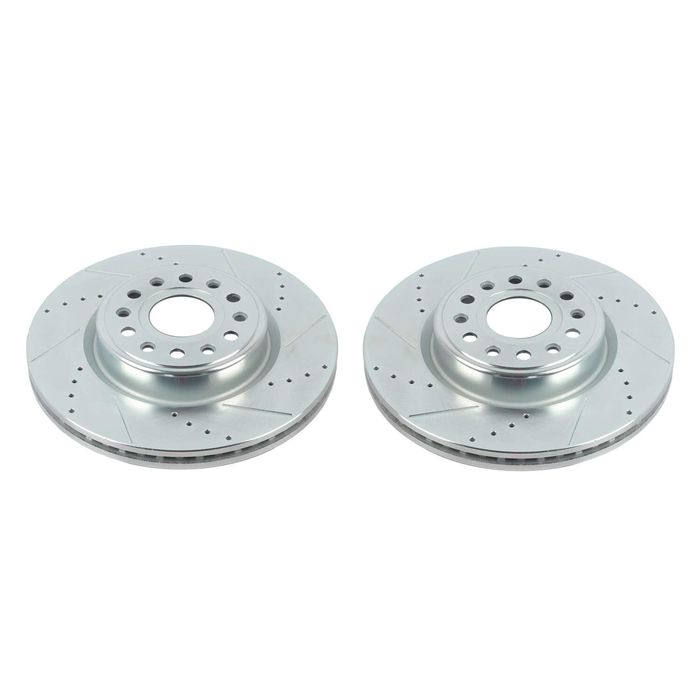 Evolution Drilled, Slotted & Zinc Plated Rotors AR86004XPR