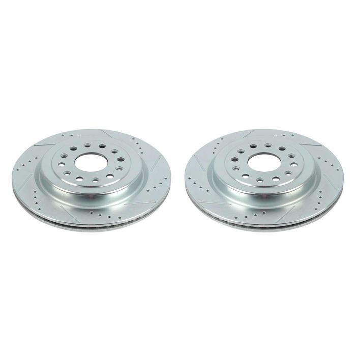 Evolution Drilled, Slotted & Zinc Plated Rotors AR86005XPR