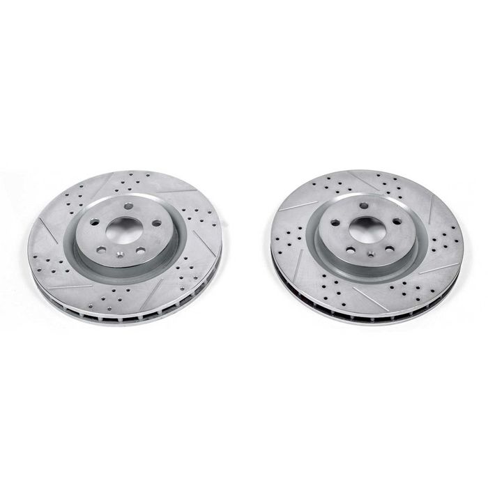 Evolution Drilled, Slotted & Zinc Plated Rotors AR8680XPR