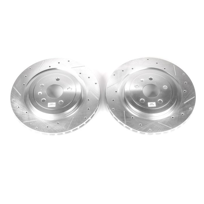 Evolution Drilled, Slotted & Zinc Plated Rotors AR8681XPR