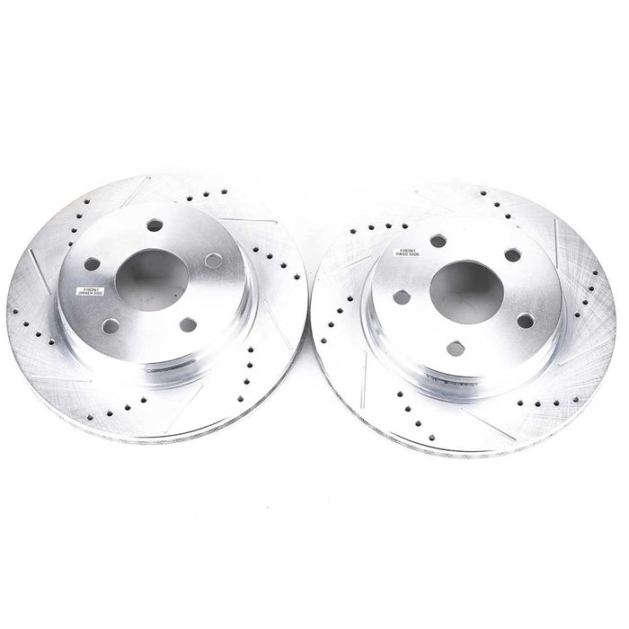 Evolution Drilled, Slotted & Zinc Plated Rotors AR8750XPR