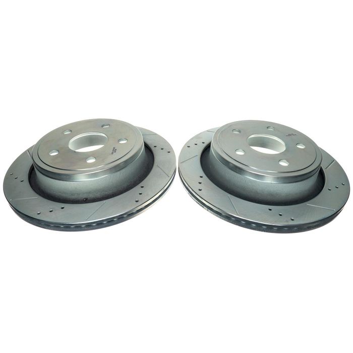 Evolution Drilled, Slotted & Zinc Plated Rotors AR8752XPR