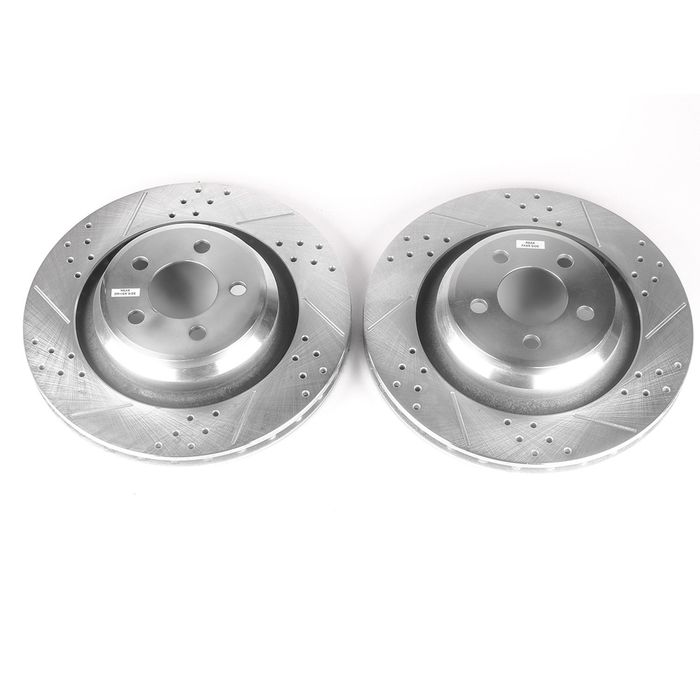 Evolution Drilled, Slotted & Zinc Plated Rotors AR8775XPR