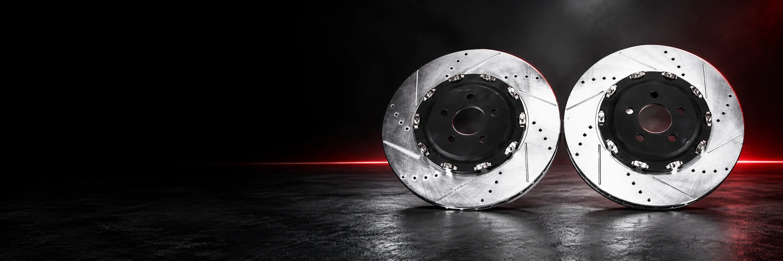 Dwuczęściowe tarcze PowerStop AR83090XPR, nawiercane i nacinane
