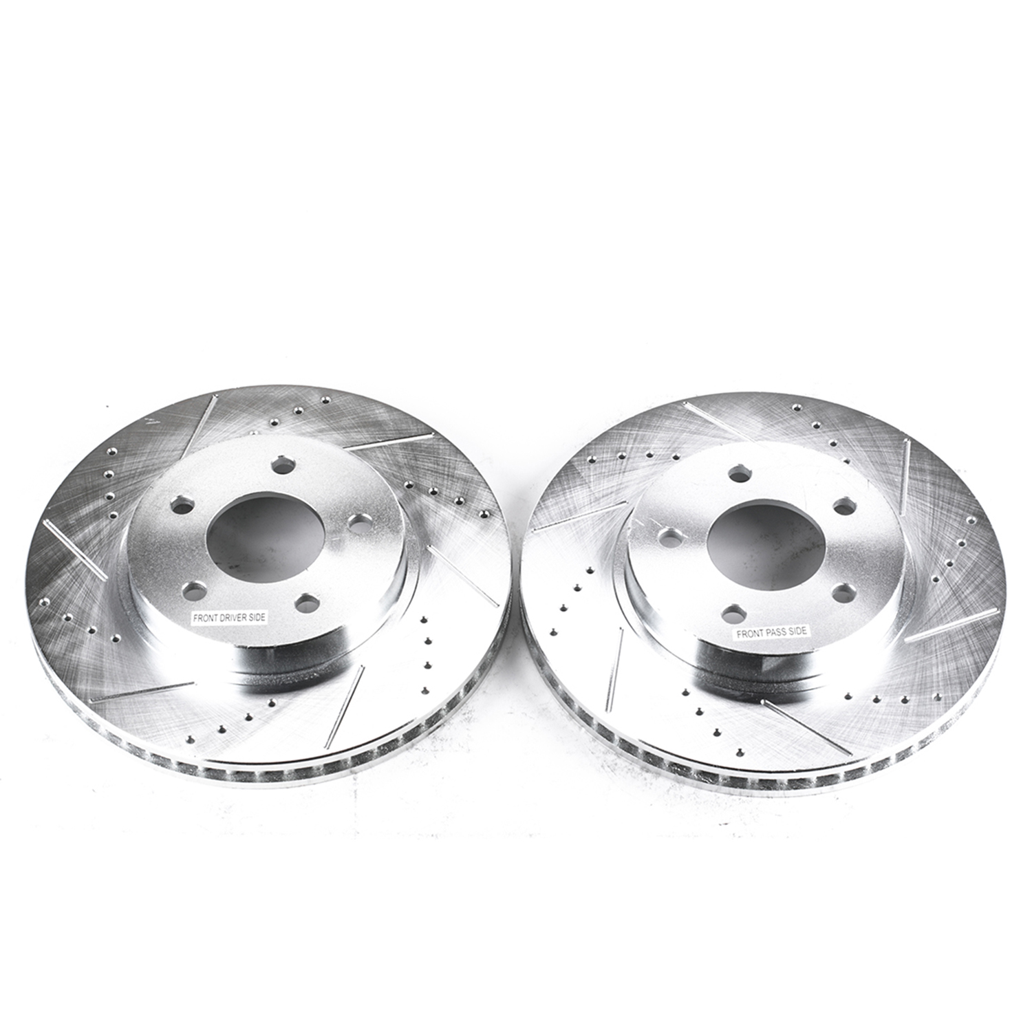Evolution Drilled, Slotted & Zinc Plated Rotors AR8271XPR